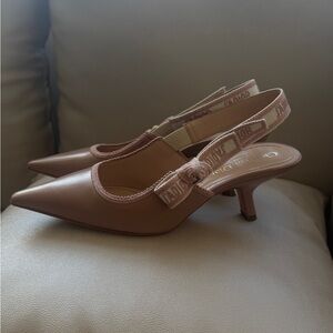 Authentic Dior shoes pink matt color
